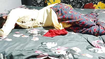 My Sexy Bhabhi Took Advantage of the Horny Opportunity in the Shell Make After the Night She Grabbed My Cock and Fucking