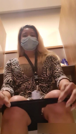 Pinay Call Center Agent Office Cr Masturbation Risky Public Sex