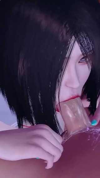 3D Horny Slut Sexy Asian Babe Got Fucked so Hard by Big Dick