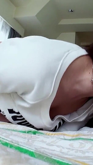 Asian Teen Asari with Extremely Hairy Pussy Fucked by Step Brother