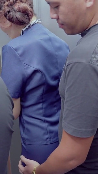 Take It All: Fuck and Cum on the Elevator Girls