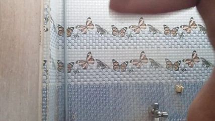 Telugu Stepaunty Taking Shower Fingering Pussy