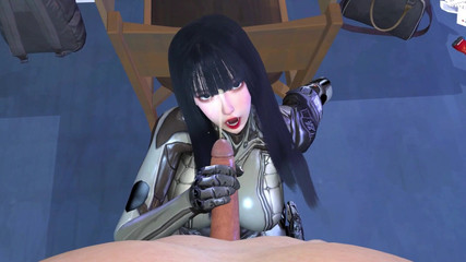 3D Asian MILF with Cosplay Costume Have a Hardcore Sex