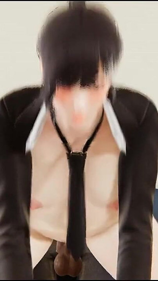 Chainsaw Man Hentai - Kobeni Ridding a Dick