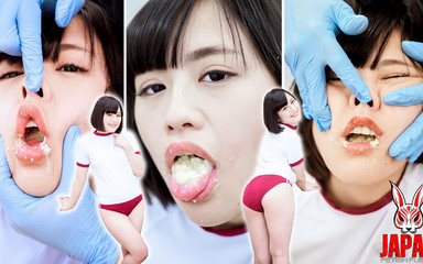 The Lunchtime Face-grabbing Rubber Gloves; Moe Hazuki