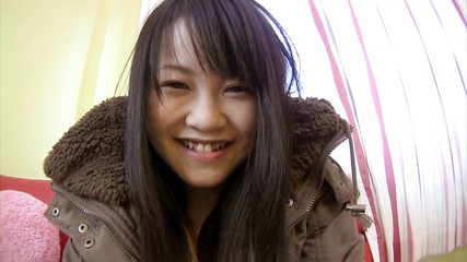 Hairy oriental chick gets pussy toyed at casting