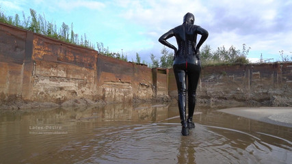 Rubberized Walk in the Mud