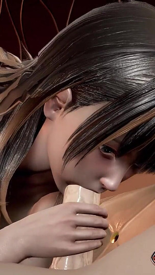 Anime Beauty Nanami's 3D Hentai: Titjob Pleasure and Sloppy Blowjob for Big Dick