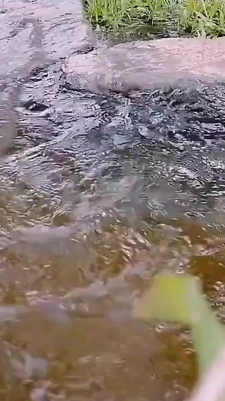 In the Outdoor, Desi Stepaunty Is Naked and Crazy Fingering in the Water