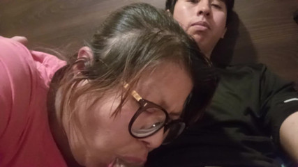 Single Stepmom I Met on Facebook Comes Desperately to My Apartment to Suck My Cock