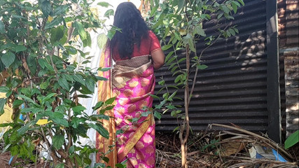 Stepaunty Was Looking for Something in the Garden and I Had Sex with Her