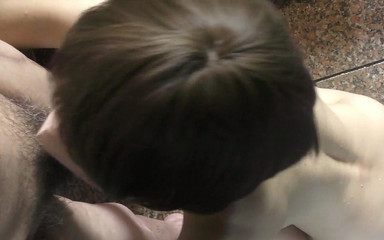 Rock Bath Sex From Behind and Thrust as Hard as You Can!! I'll Drink a Lot of Sperm as a Reward