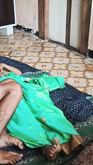 Shivani in Green Saree Getting Ready. Uncut Full Video.