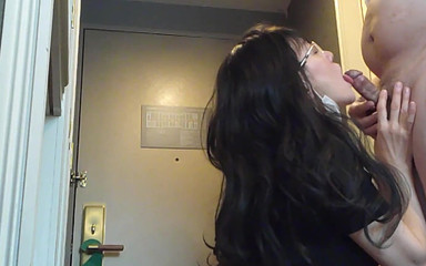 Mature Couple Addicted to Sex, Intense Blowjob, Standing Doggy Style, Irresistible