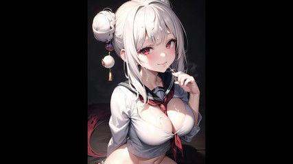 Hentai Anime Art Seduction of a Cheeky Jk Generated by Ai