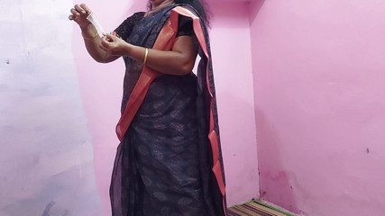 A Beautiful Tamil Stepaunty Found My Discarded Condom and Had Hot Sex with Her.