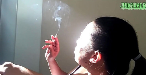 Smoking and Coughing Volume 2 Non Nude Taking a Quick Smoke Break in Between Work. I Love My Hand Rolled Tobacco Smokes but They