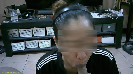 POV of Lovely Asian Blowjob - Hot Ending