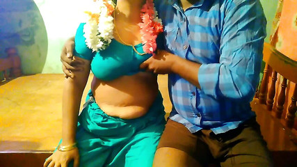 Tamil Jasmine Flower Stepaunty Pressing Big Boobs