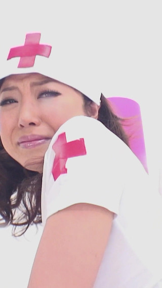 Before She Gets a, This Sexy Nurse Puts All Sorts of Things in Her Nasty