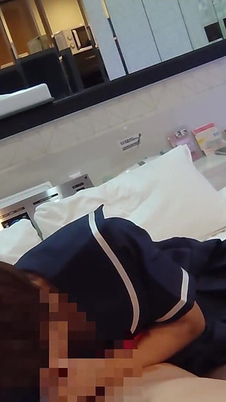 Blindfolded Pantyhose Sex with a Cute High School Girl in Uniform, Irresistible Creampie Inside Her Vagina, Amateur Blowjob,